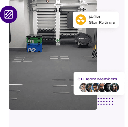 Modern gym flooring Dubai