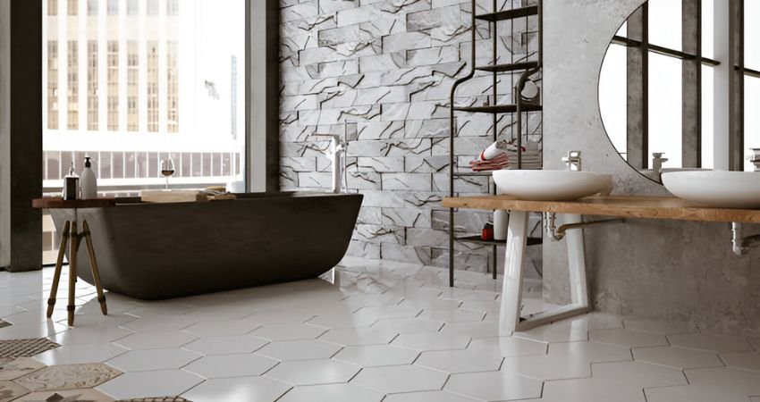 Ceramic tiles flooring by Rubbex.ae