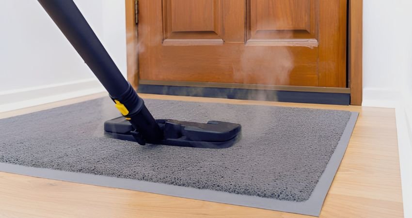 Vacuuming mats in Dubai